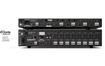 AudioControl Adds Dante to Director Model M6800 Amplifiers