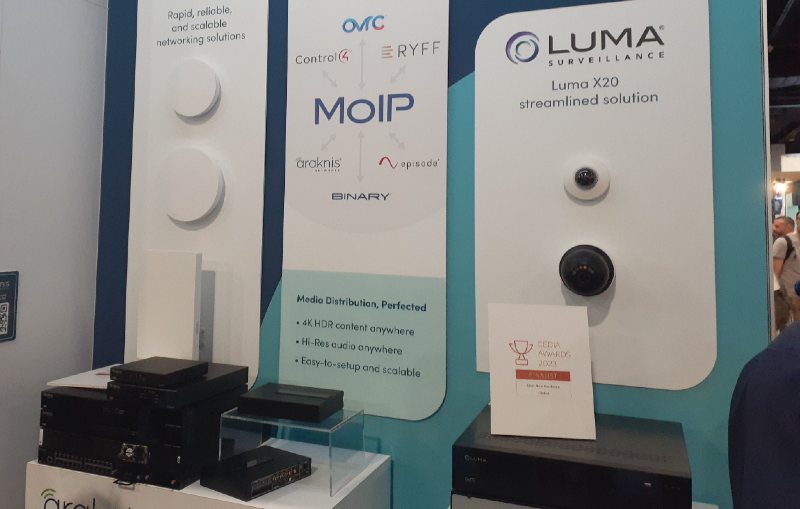 Snap One Luma CEDIA Expo 2023 video surveillance cameras
