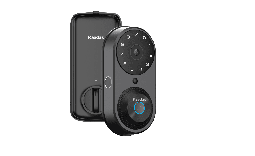 Kaadas KA227-V all in one biometric fingerprint video recording smart deadbolt lock